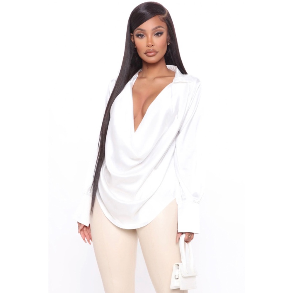 Fashion Nova Satin Top